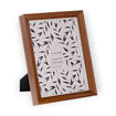 Picture of DARK WOOD FRAME WITH WALL MOUNT